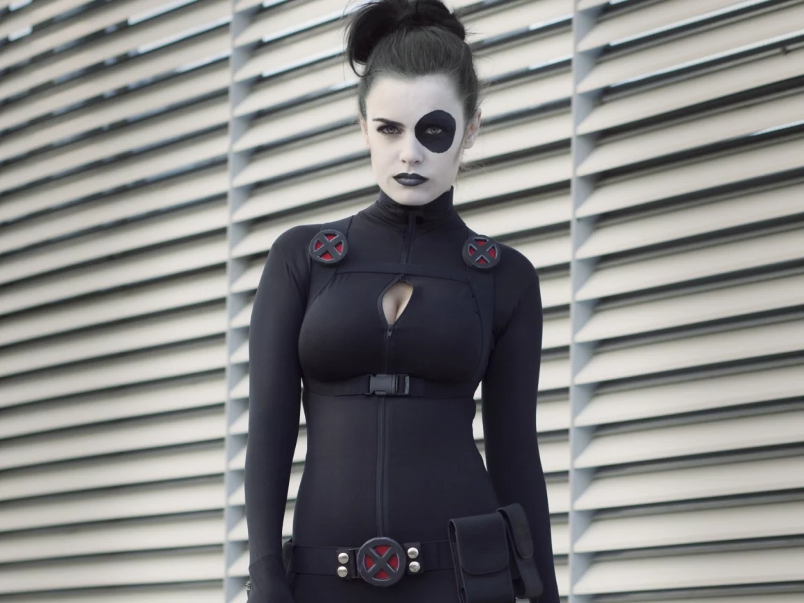 girl, cosplay domino