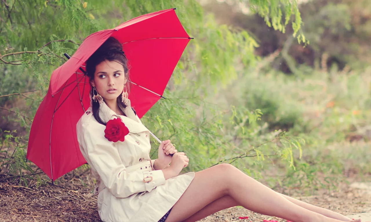 girl, beautiful, model, nature