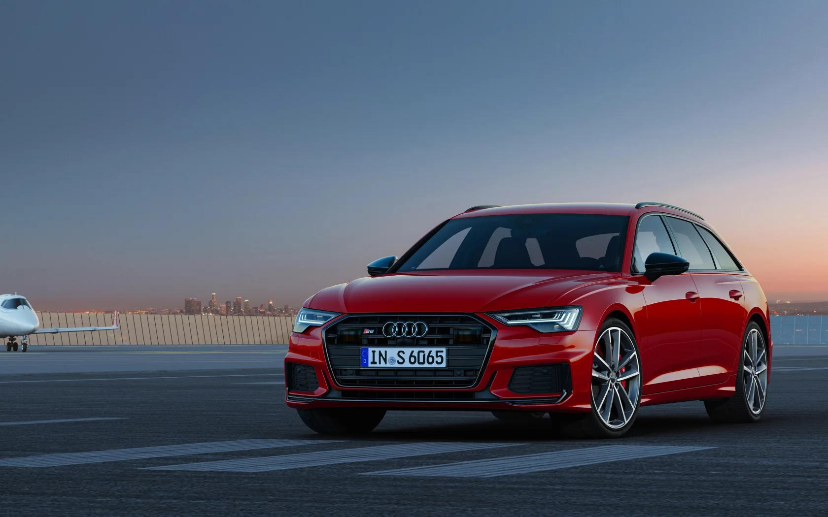 auto, red audi