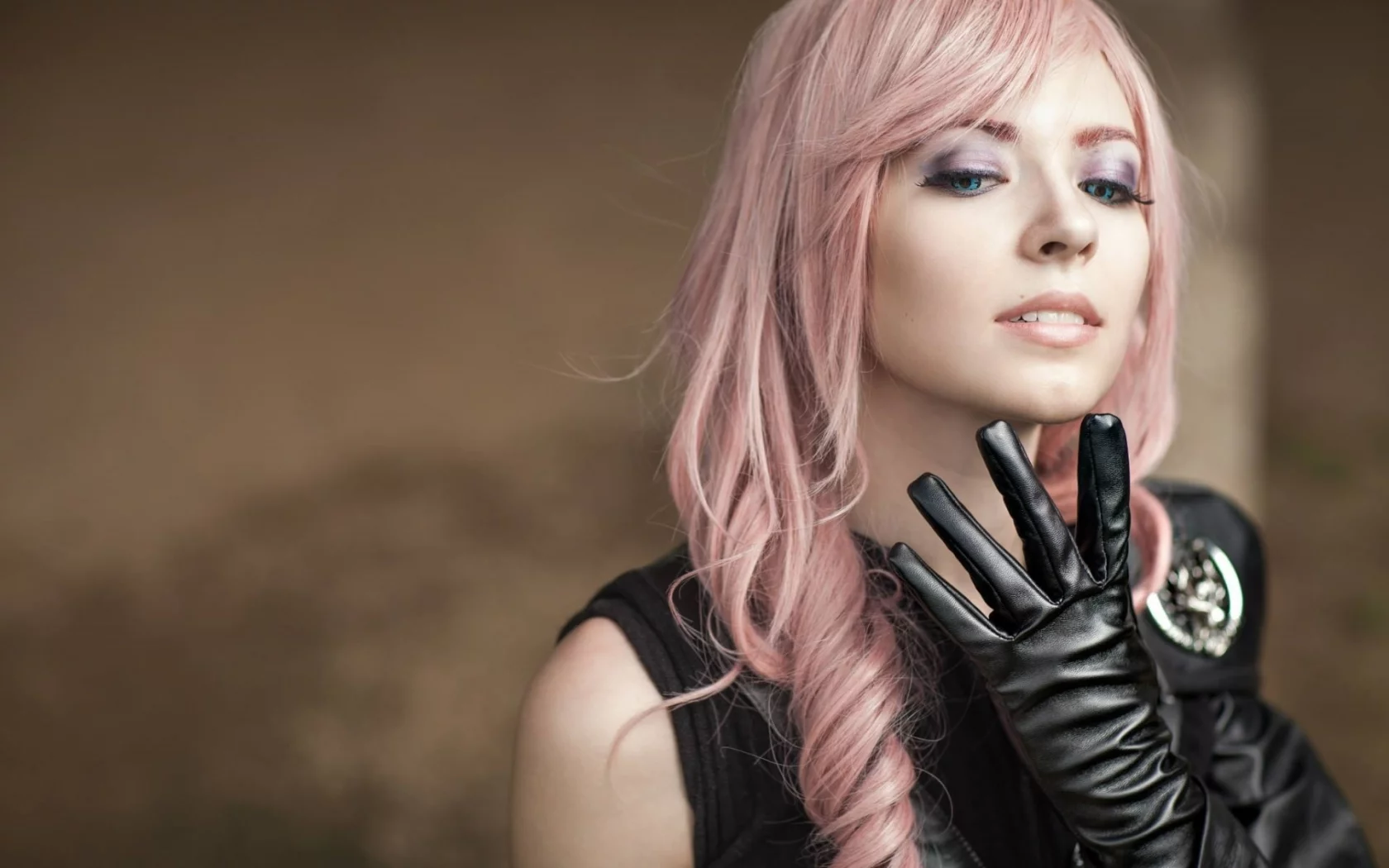 girl, beautiful, cosplay lightning