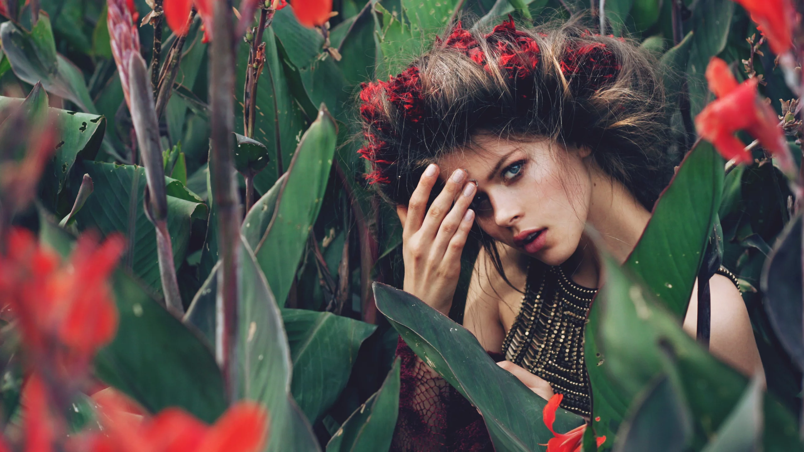 girl, beautiful, model