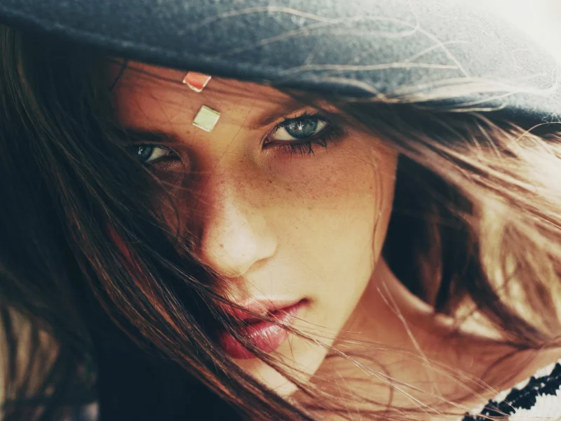 girl, beautiful, portrait