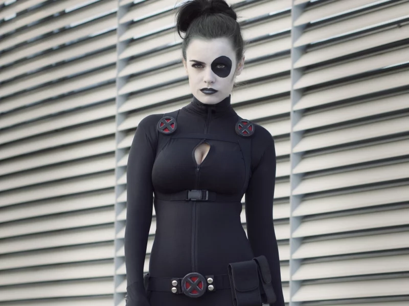 girl, cosplay domino