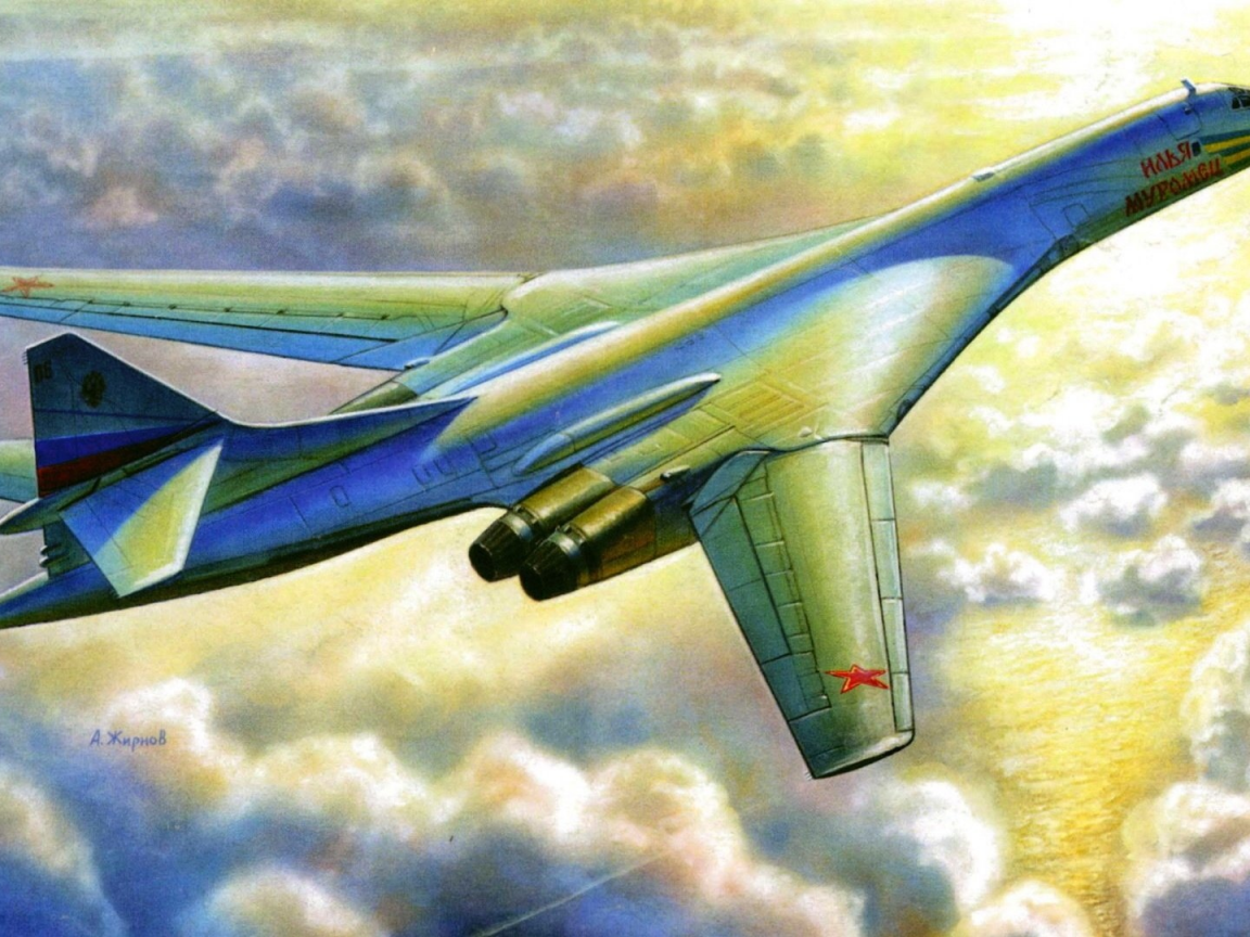 aviation, aircraft, bomber, tu 160