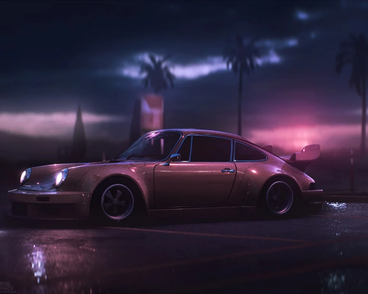 auto, porsche 911