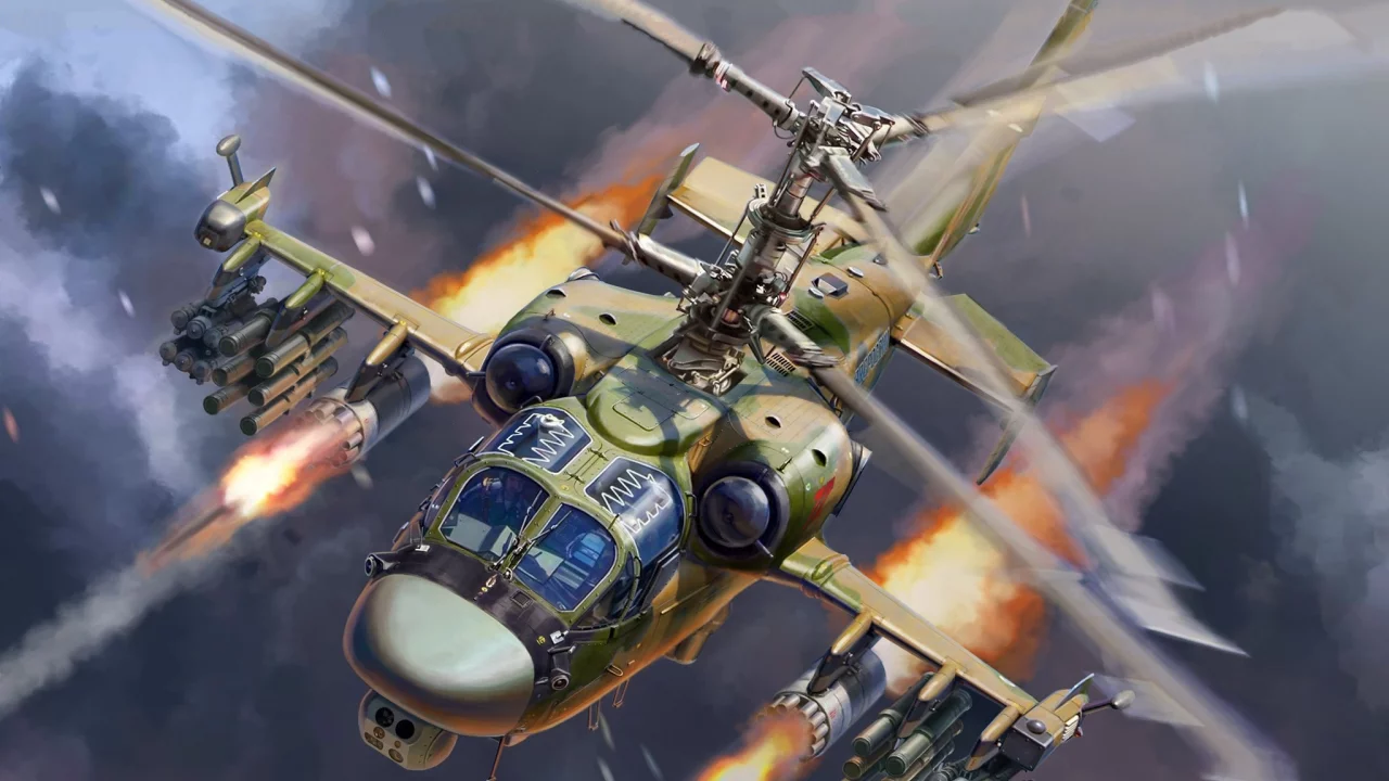 aviation, helicopter, ka52, alligator
