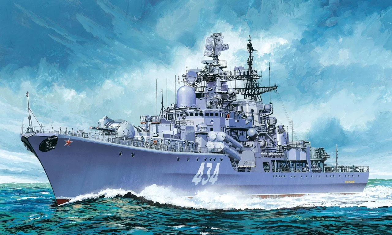 ship, warship, sea, drawing