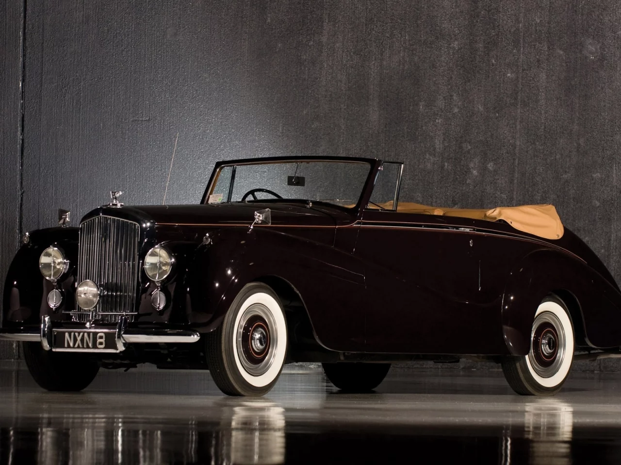 auto, bentley type r, retro