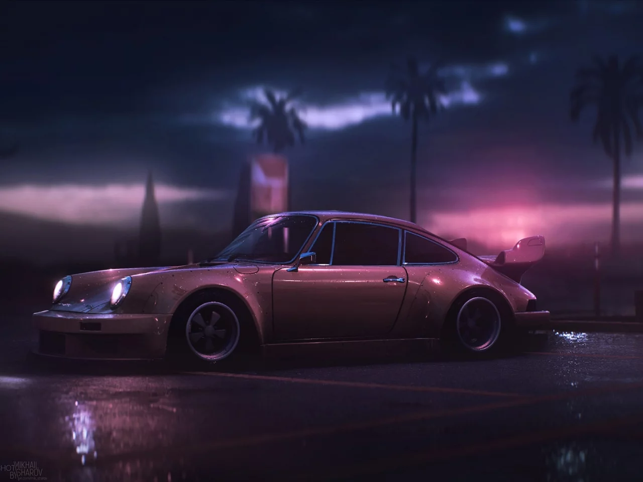 auto, porsche 911
