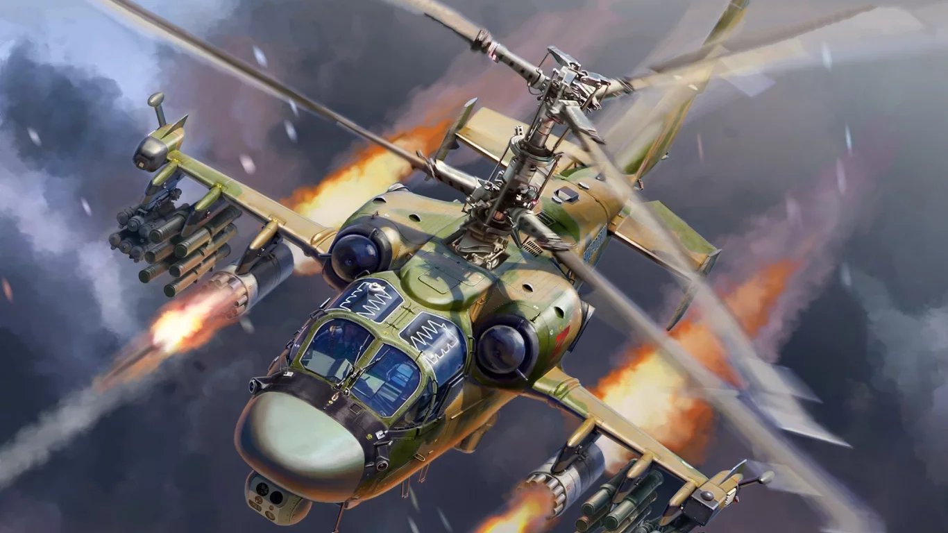 aviation, helicopter, ka52, alligator
