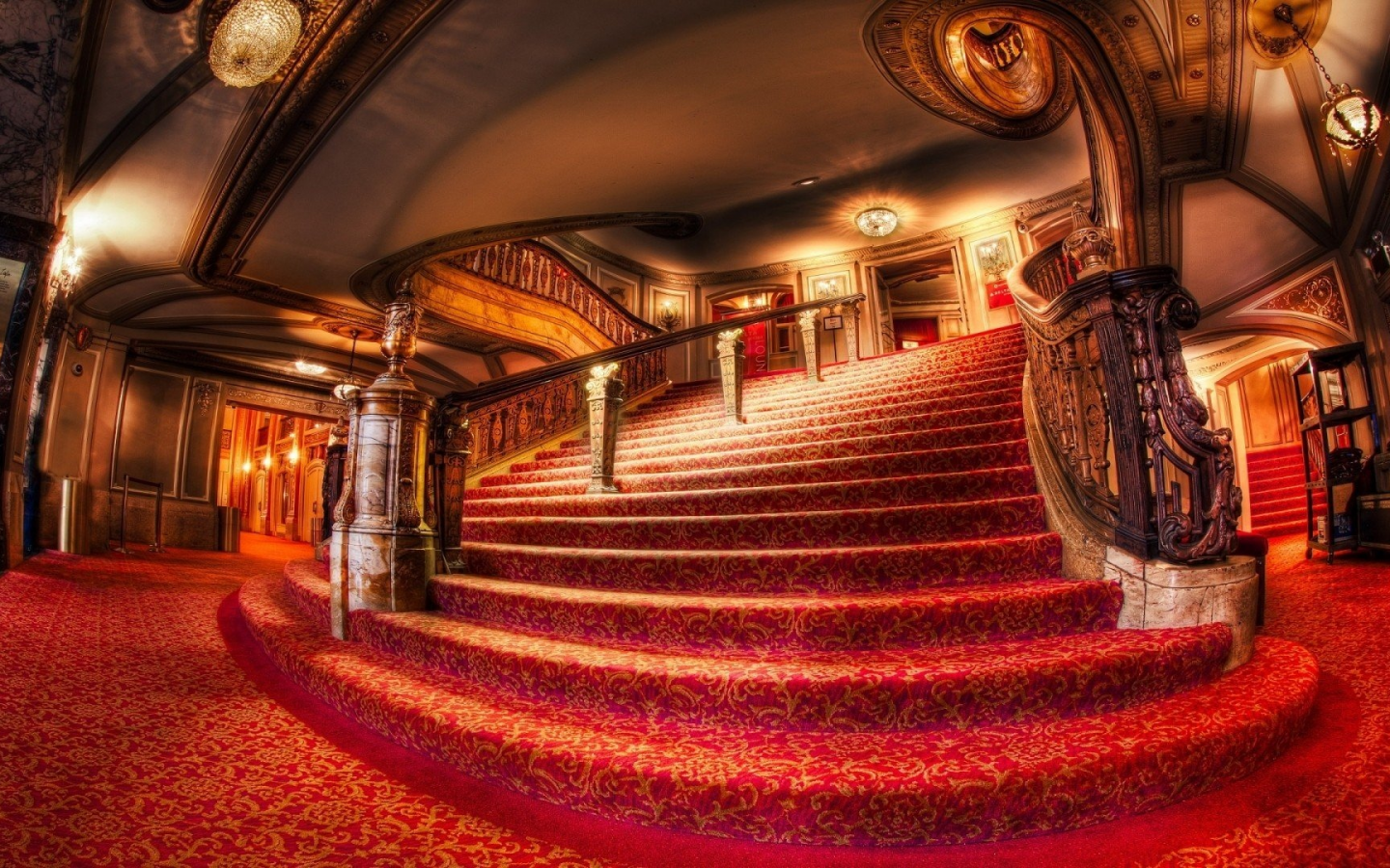 interior, stairs, luxury, chandelier