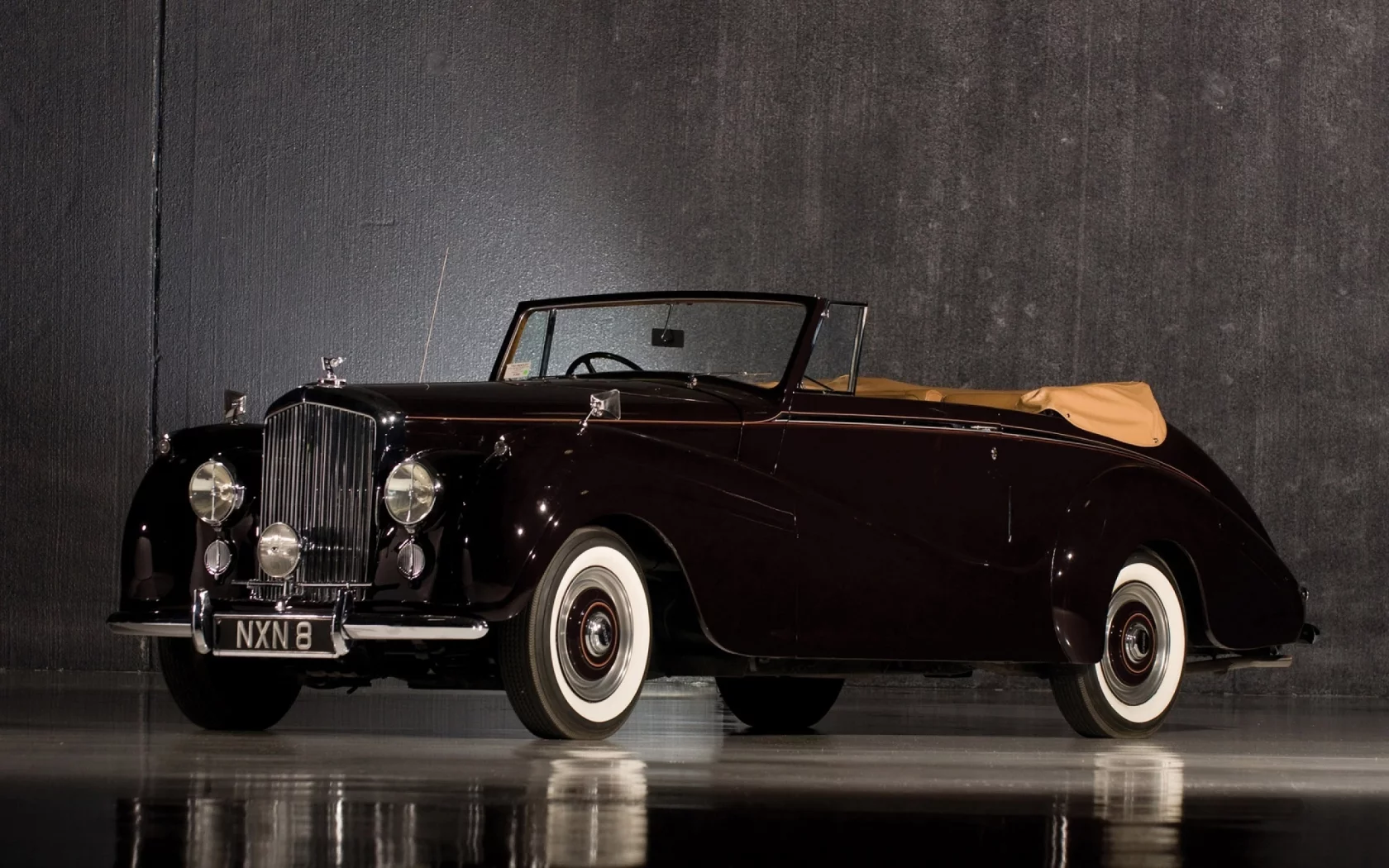 auto, bentley type r, retro