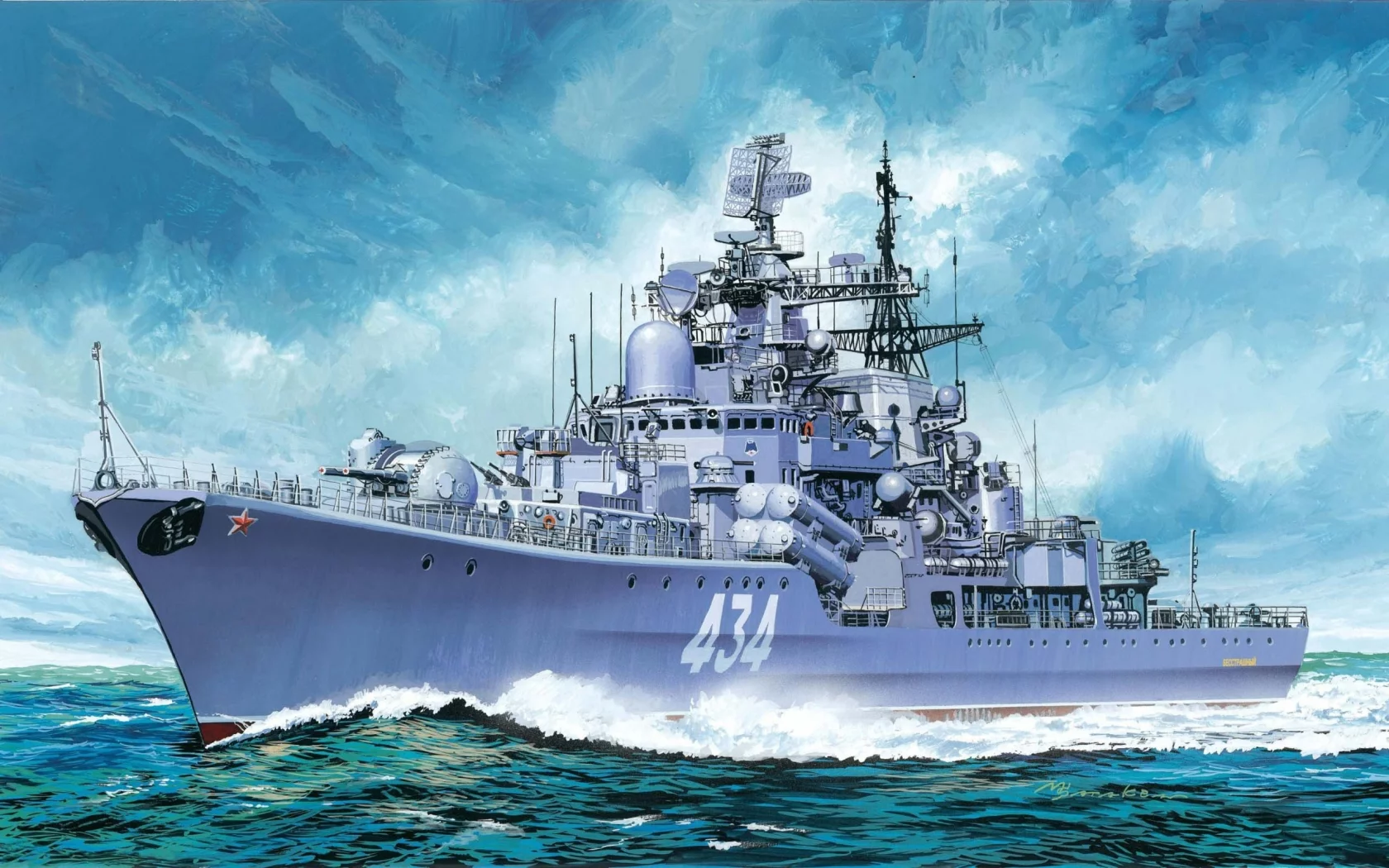 ship, warship, sea, drawing