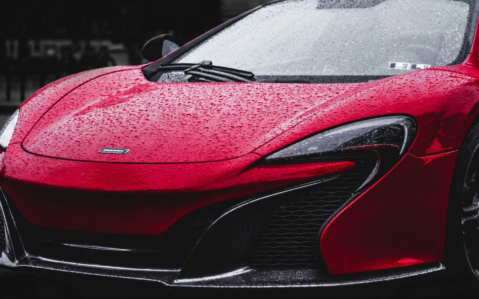 auto, mclaren red