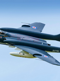 aviation, carrierbased fighter, dh110, sea vixen