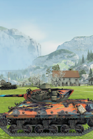 world of tanks, battle, tank, m10 rbfm