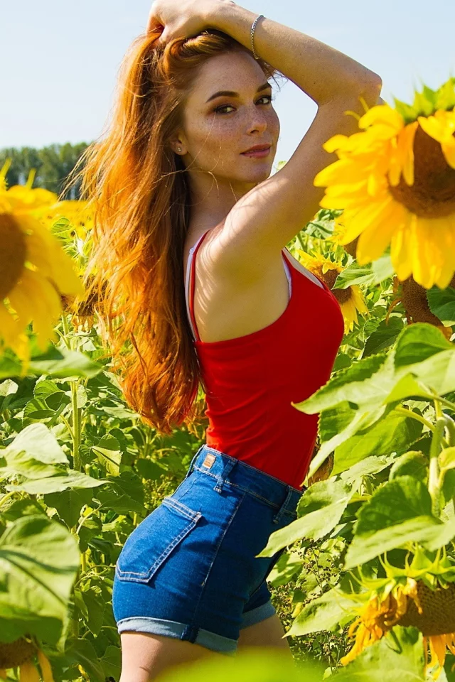 girl, beautiful, nature
