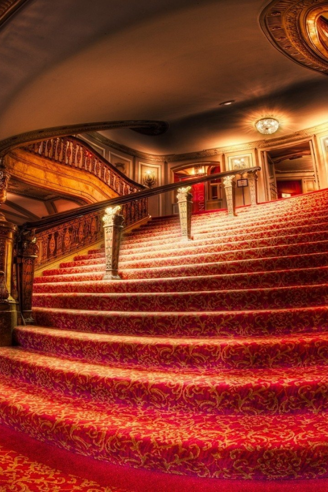 interior, stairs, luxury, chandelier