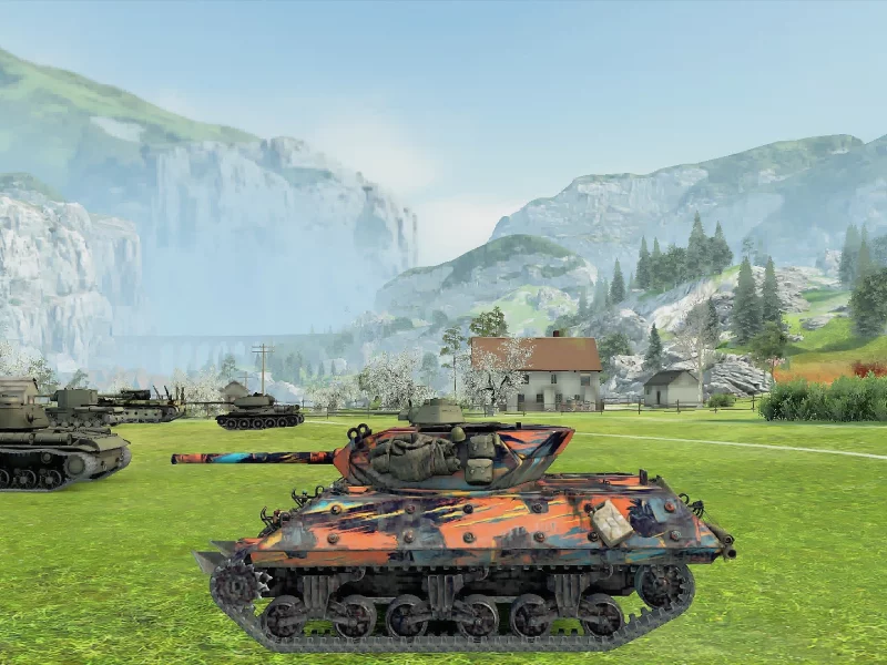 world of tanks, battle, tank, m10 rbfm