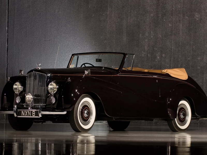 auto, bentley type r, retro
