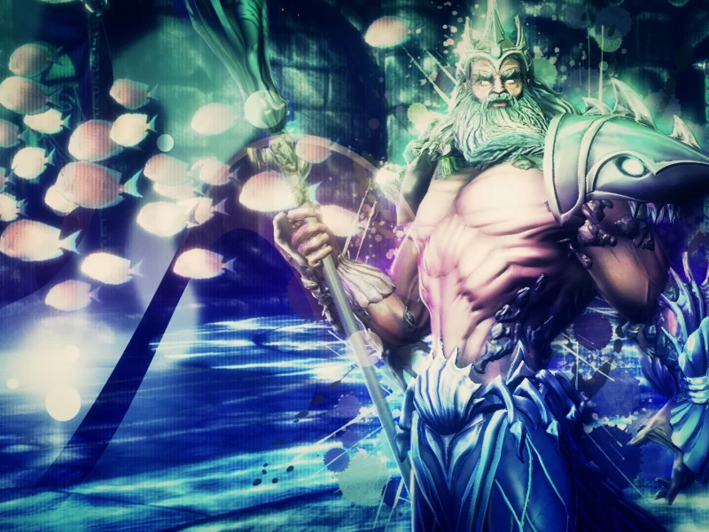fantasy, god, poseidon