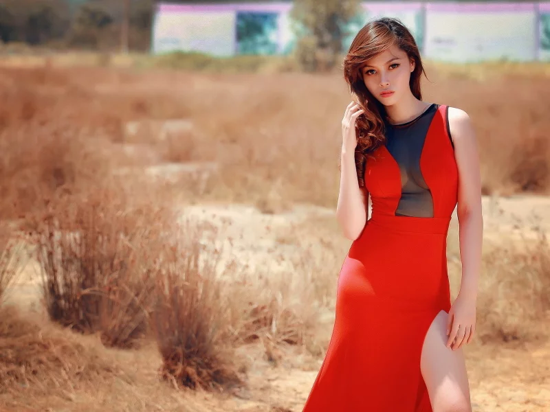 girl, beautiful, cute, dress, asian