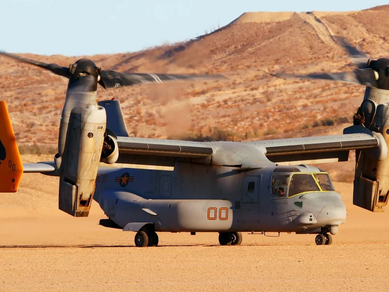 aviation, tiltrotor, bell v22 osprey