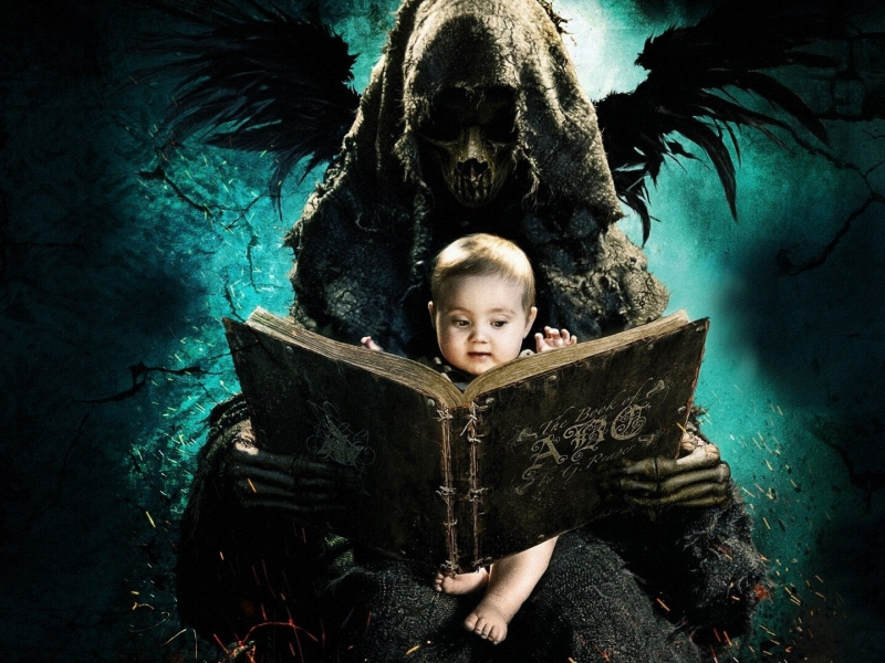 fantasy, ghost, child, book