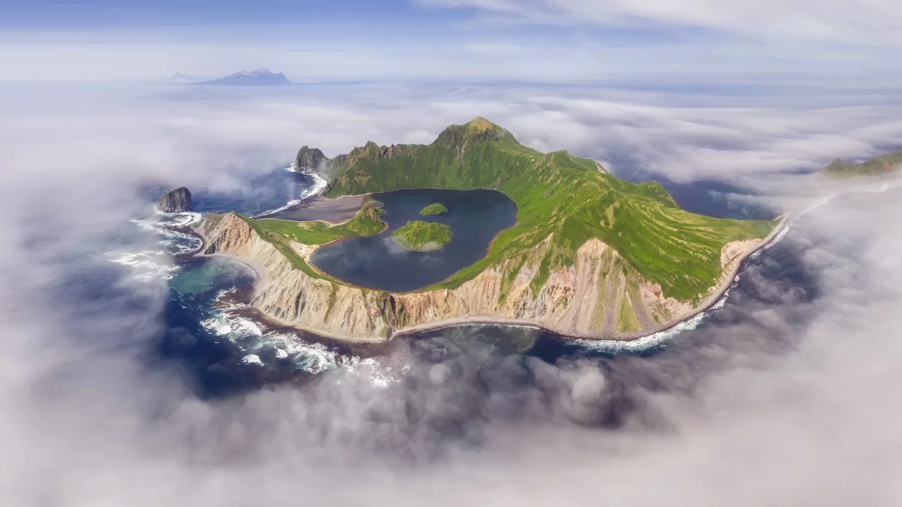 nature, island, sea