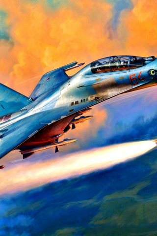 aviation, airplane, fighter, drawing