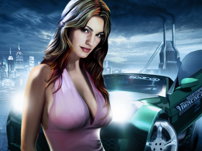 game, need for speed, girl