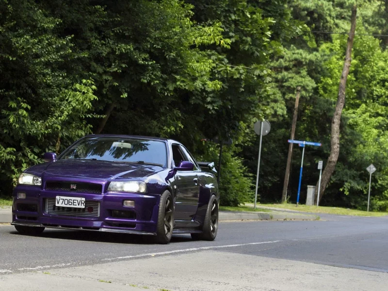 auto, nissan skyline gt r
