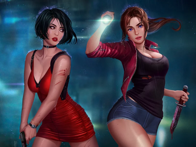 girl, beautiful, ada wong