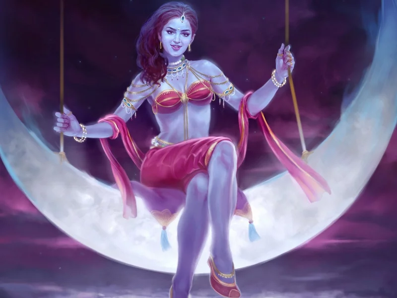 moon girl, fantasy