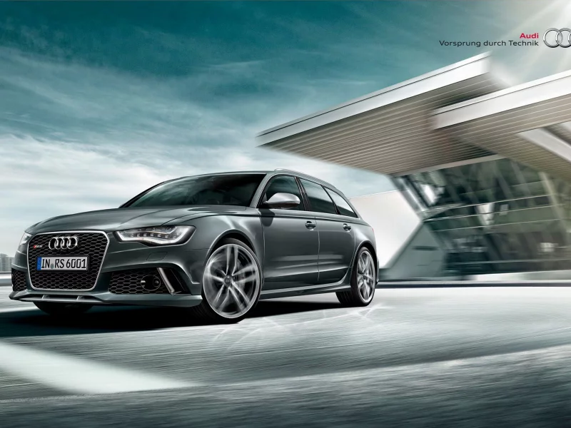 auto, audi r6