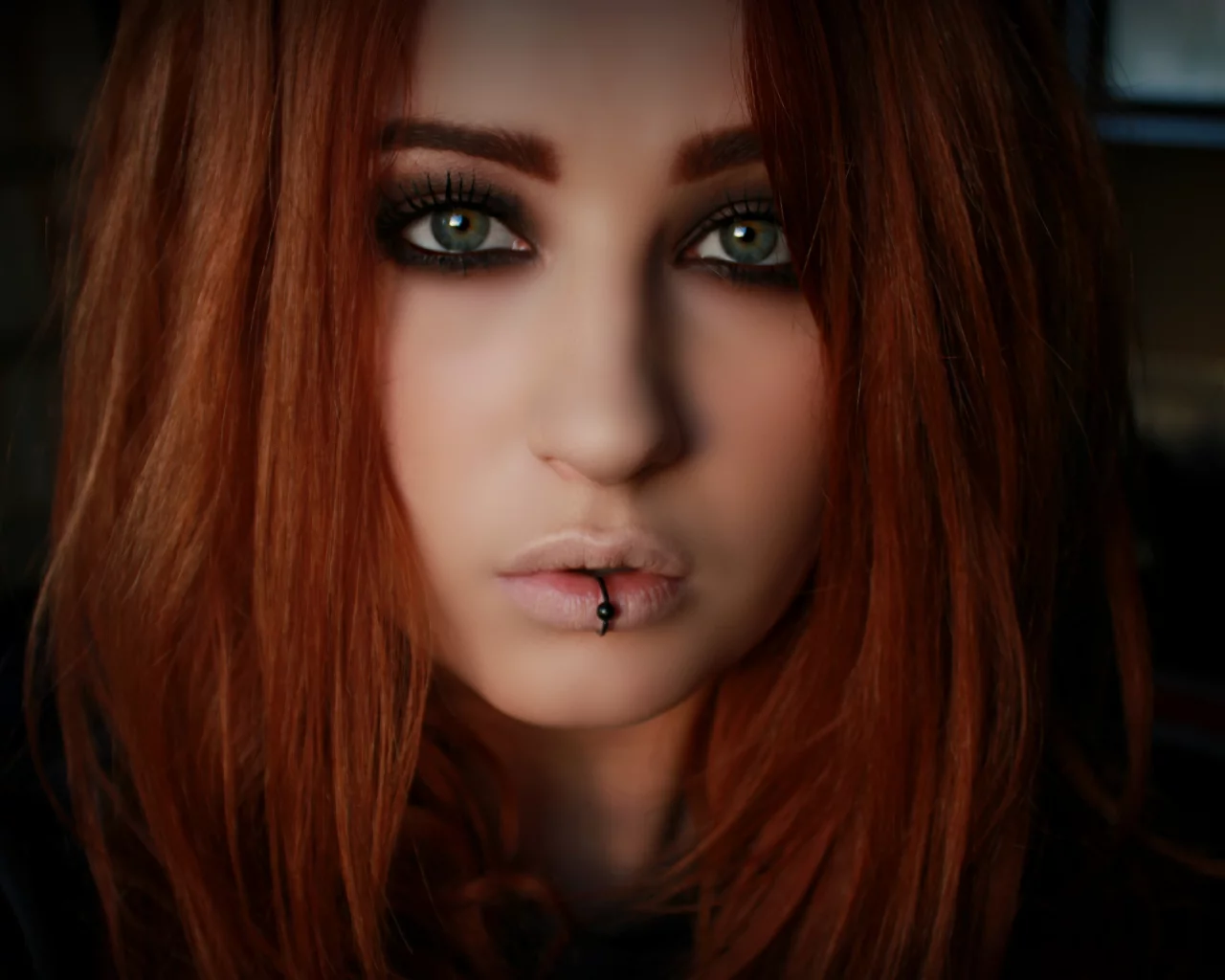 girl, beautiful, redhead