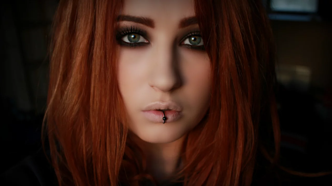 girl, beautiful, redhead