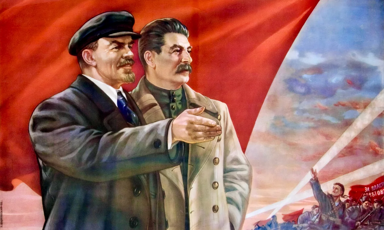 leader, peasant, leader, stalin, lenin