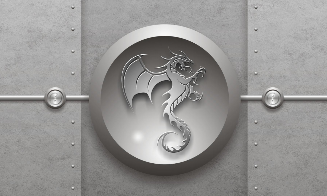 dragon, sign, grey