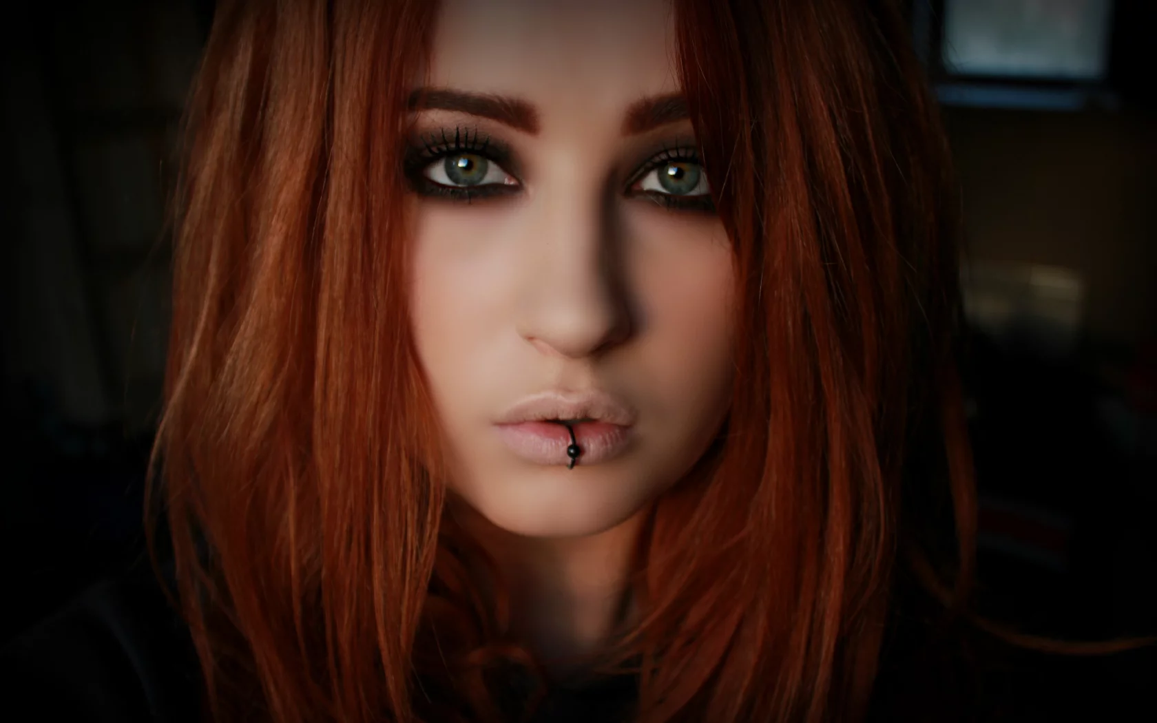 girl, beautiful, redhead