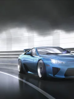 auto, lexus lfa