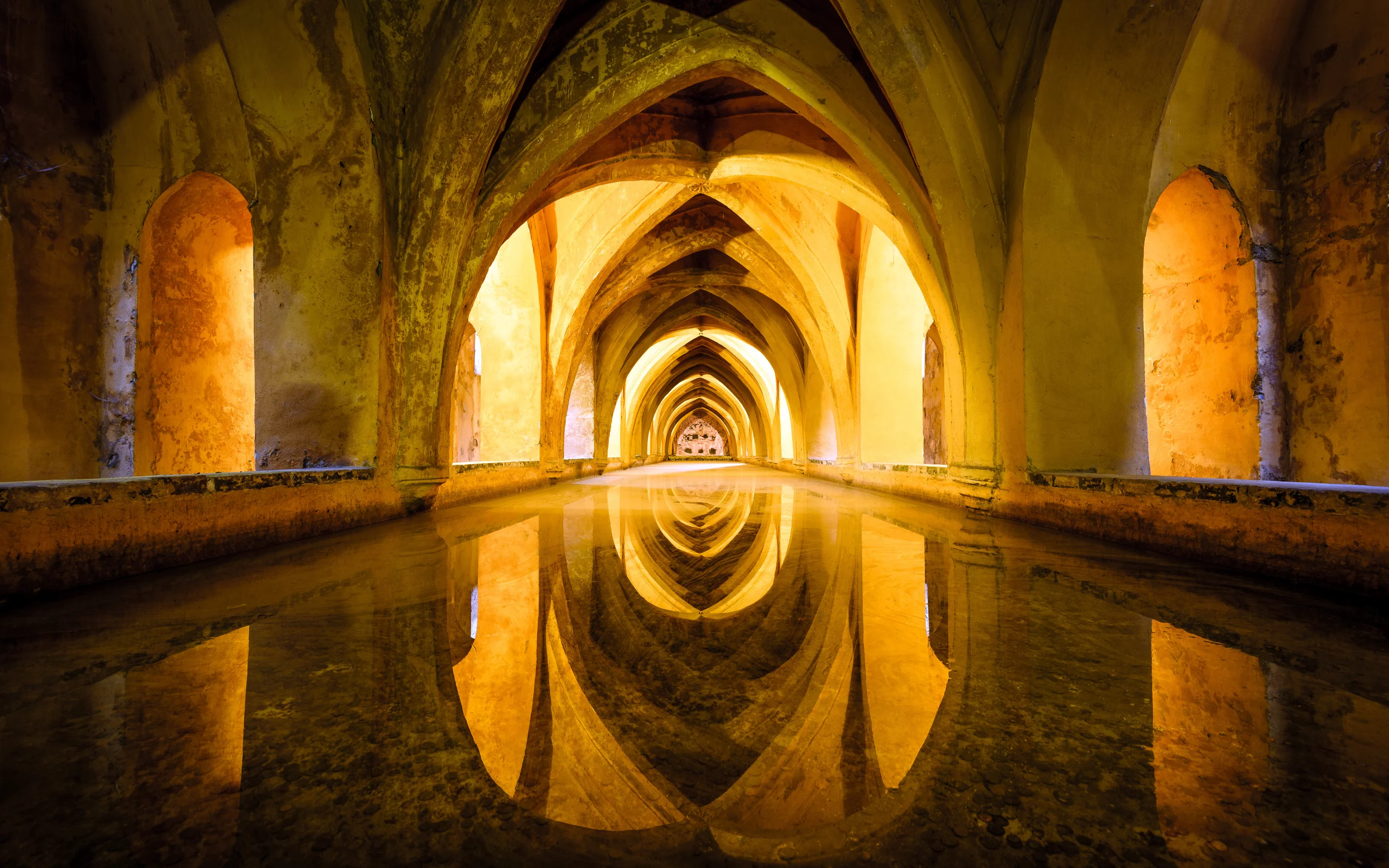 architecture, ancient, real, alcazar of seville, royal palace