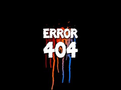 error 404, page