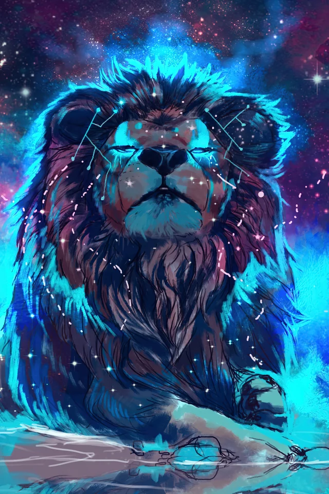 fantasy, constellation, leo, zodiac