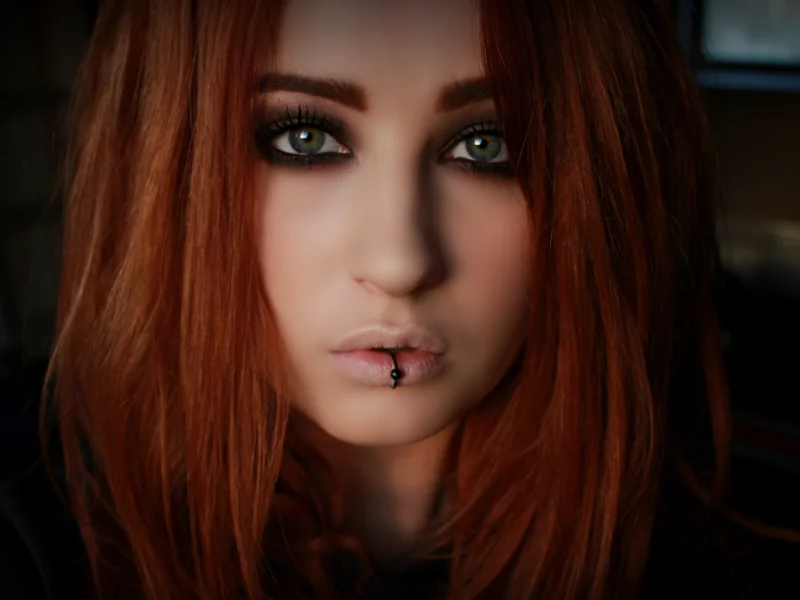 girl, beautiful, redhead