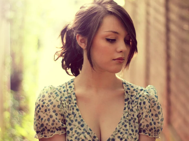 brunette girl, beautiful