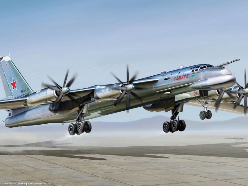 aircraft, aviation, bomber, tu 95