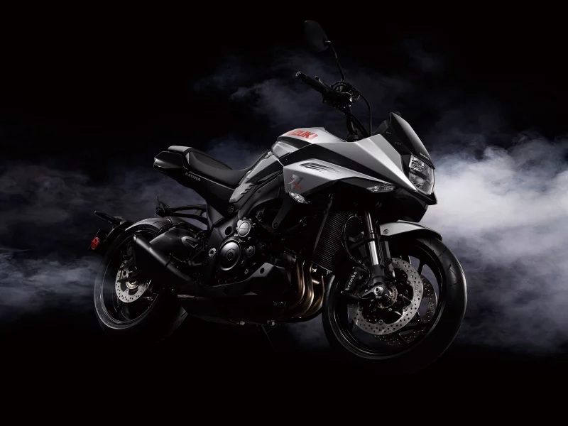 suzuki, gsxs 1000s, katana, black, background, smoke