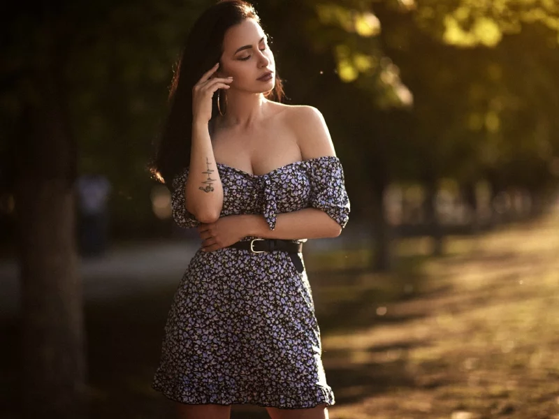 girl, beautiful, nature
