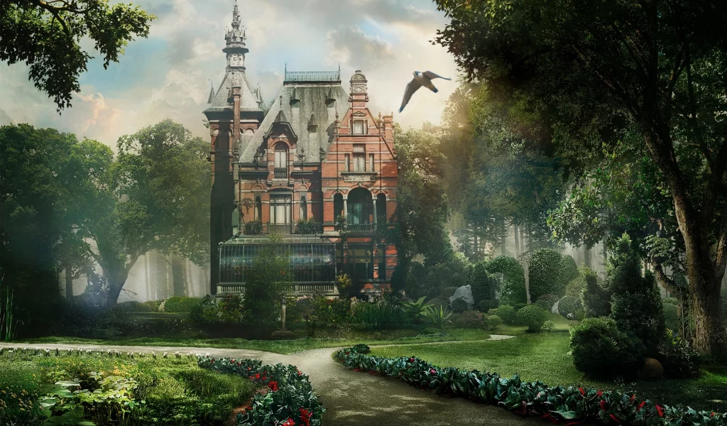beautiful, fantasy, deam, home